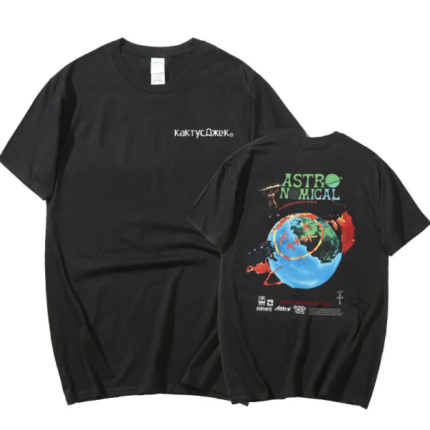 Astro Nomical Travis Scott Black T-Shirt