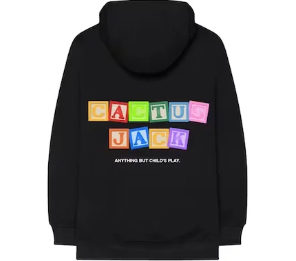 Cactus Jack Child’s Play Hoodie Black