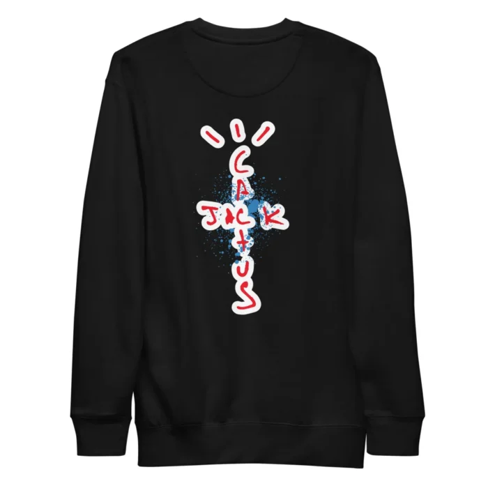 Cactus Jack Colored Logo Unisex Fleece Pullover