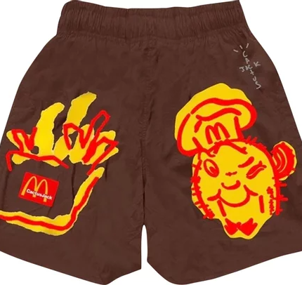 Cactus Jack Shorts Brown