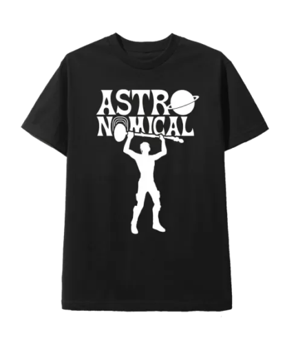 Travis Scott Astronomical Emote Tee Shirt