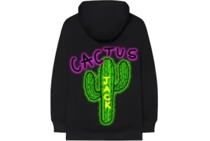 Cactus Jack Black Airbrush Hoodie