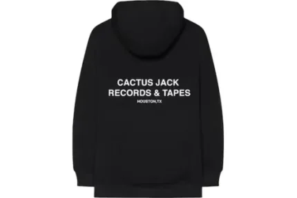 Cactus Jack Black Records Hoodie