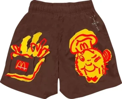 Cactus Jack Brown Shorts