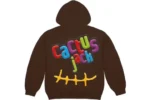 Cactus Jack Brown Smile Hoodie