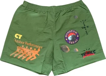 Cactus Jack Cozy Green Short