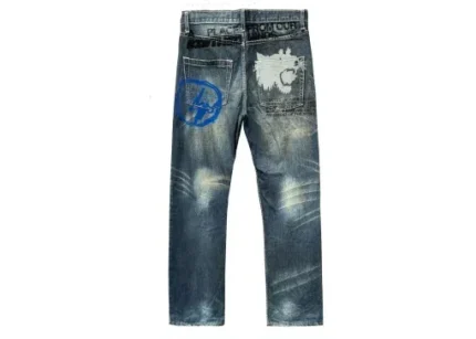 Cactus Jack Denim Dark Blue Pant