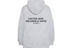 Cactus Jack Grey Records Cozy Hoodie