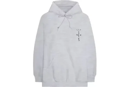 Cactus Jack Grey Records Cozy Hoodie