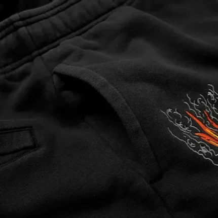 Cactus Jack MJ Fleece Black Shorts