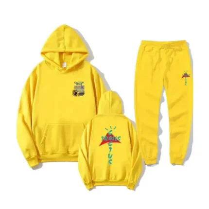 Cactus Jack Mcdonalds Tracksuit Yellow
