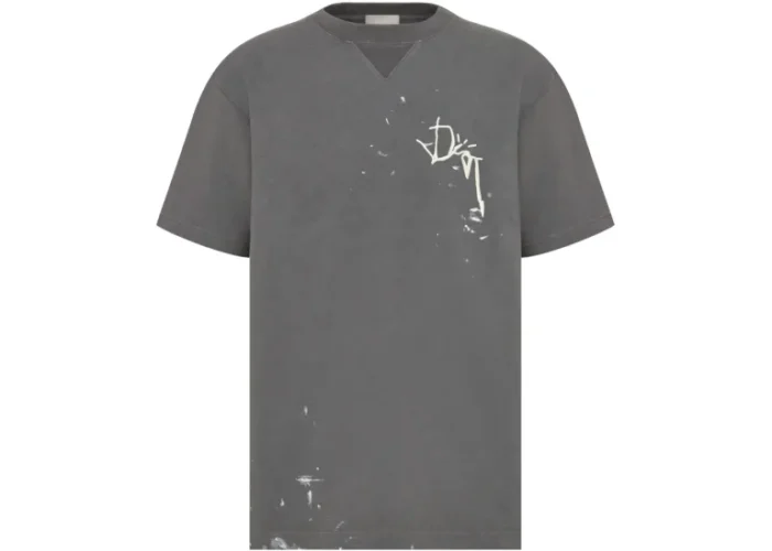 Dior x Cactus Jack T-shirt Gray