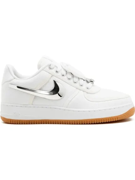 Travis Scott Air Force White Sneakers