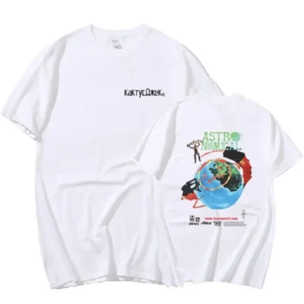 Travis Scott Astro Nomical White T-Shirt