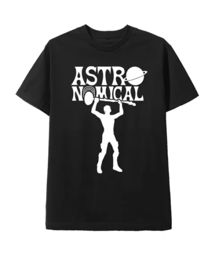 Tee Shirt Travis Scott Astronomical Emote