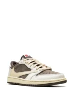 Travis Scott Brown Air Jordan 1 Low OG Sneakers