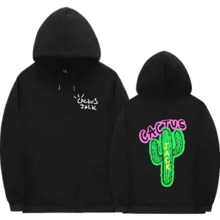 Travis Scott Cactus Jack Flower Black Hoodie