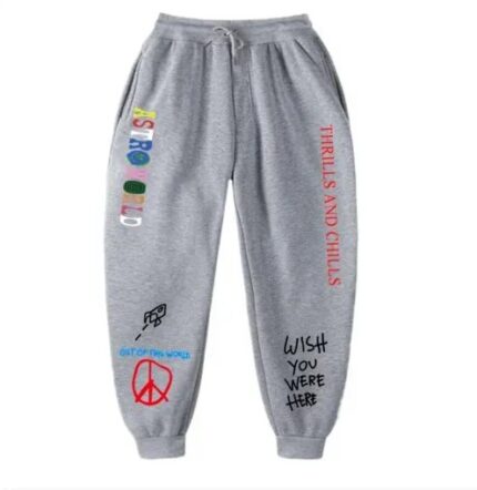 Travis Scott Cactus Jack Grey Sweatpant