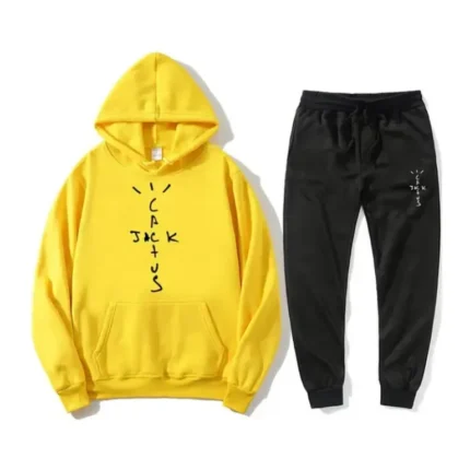 Cactus Jack Tracksuit Yellow/Black