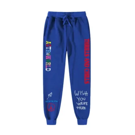 Travis Scott Jack Blue Sweatpant