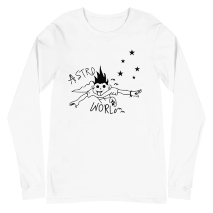 Tee Shirt Travis Scott Astroworld Look Mom I Can Fly