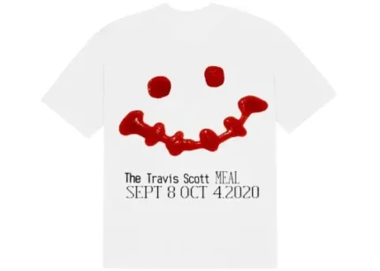 Travis Scott Ketchup White T-shirt