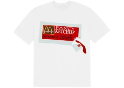 Travis Scott Ketchup White T-shirt